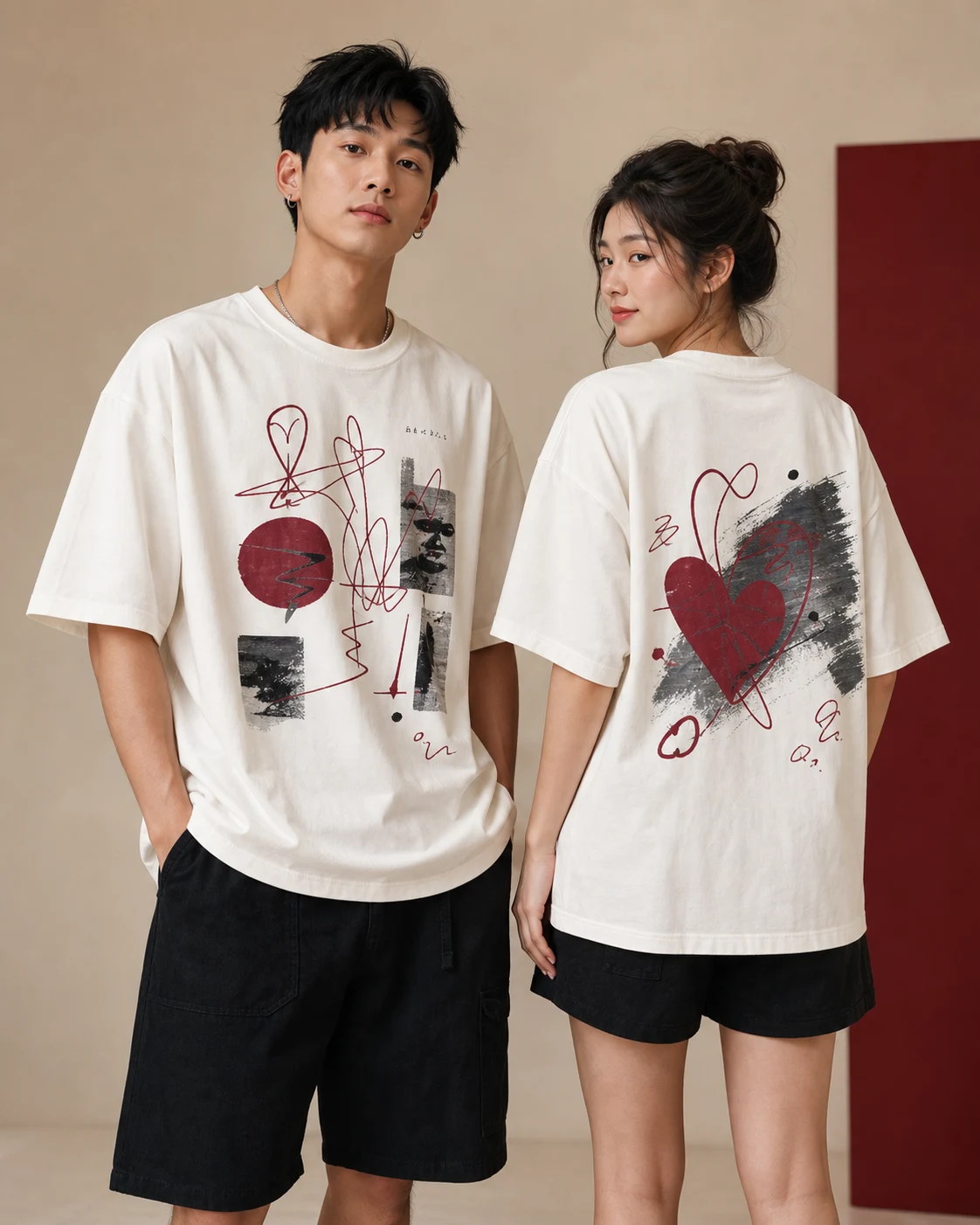 Áo cặp đôi T-Hexa in theo yêu cầu
